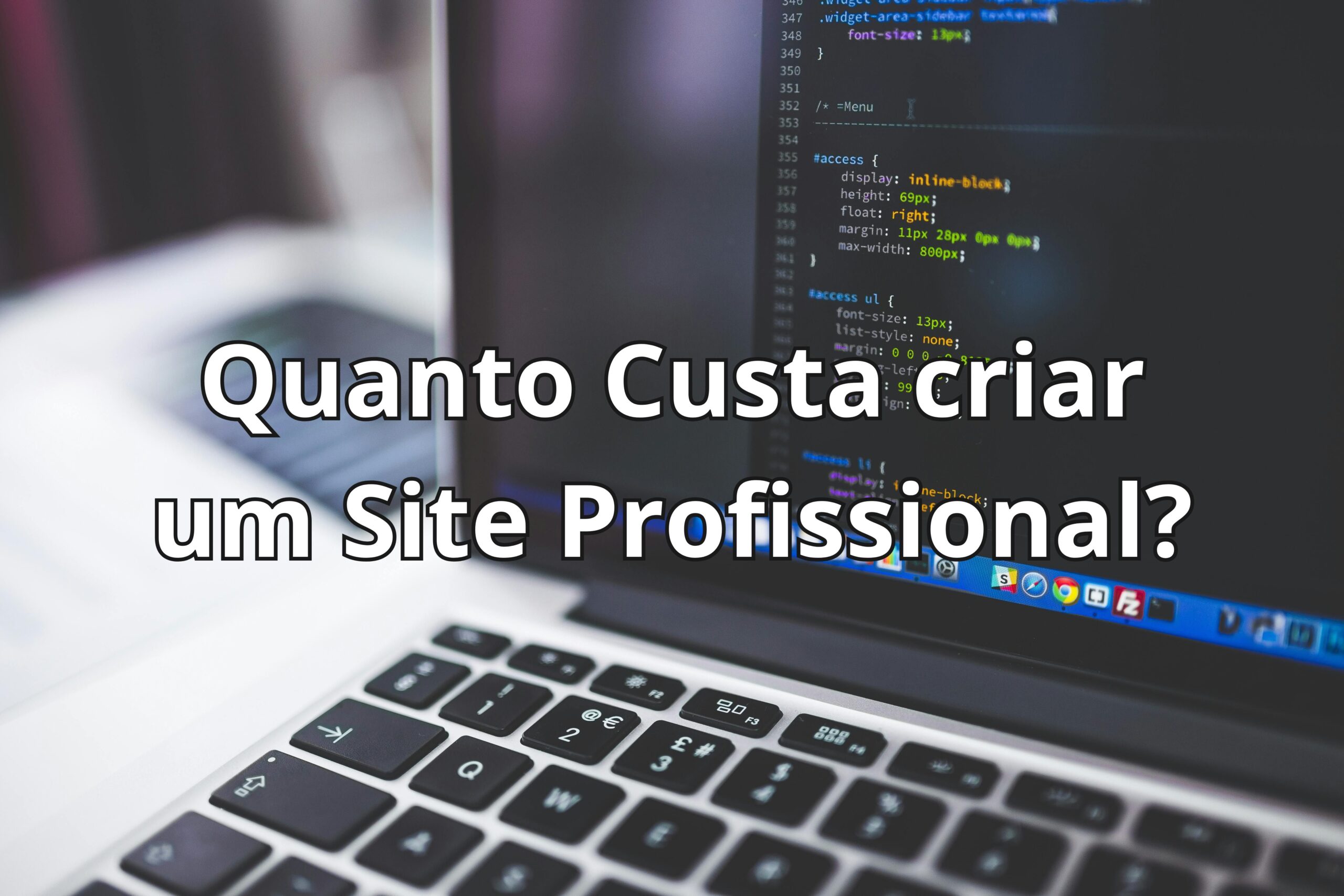 Quanto Custa criar um Site Profissional