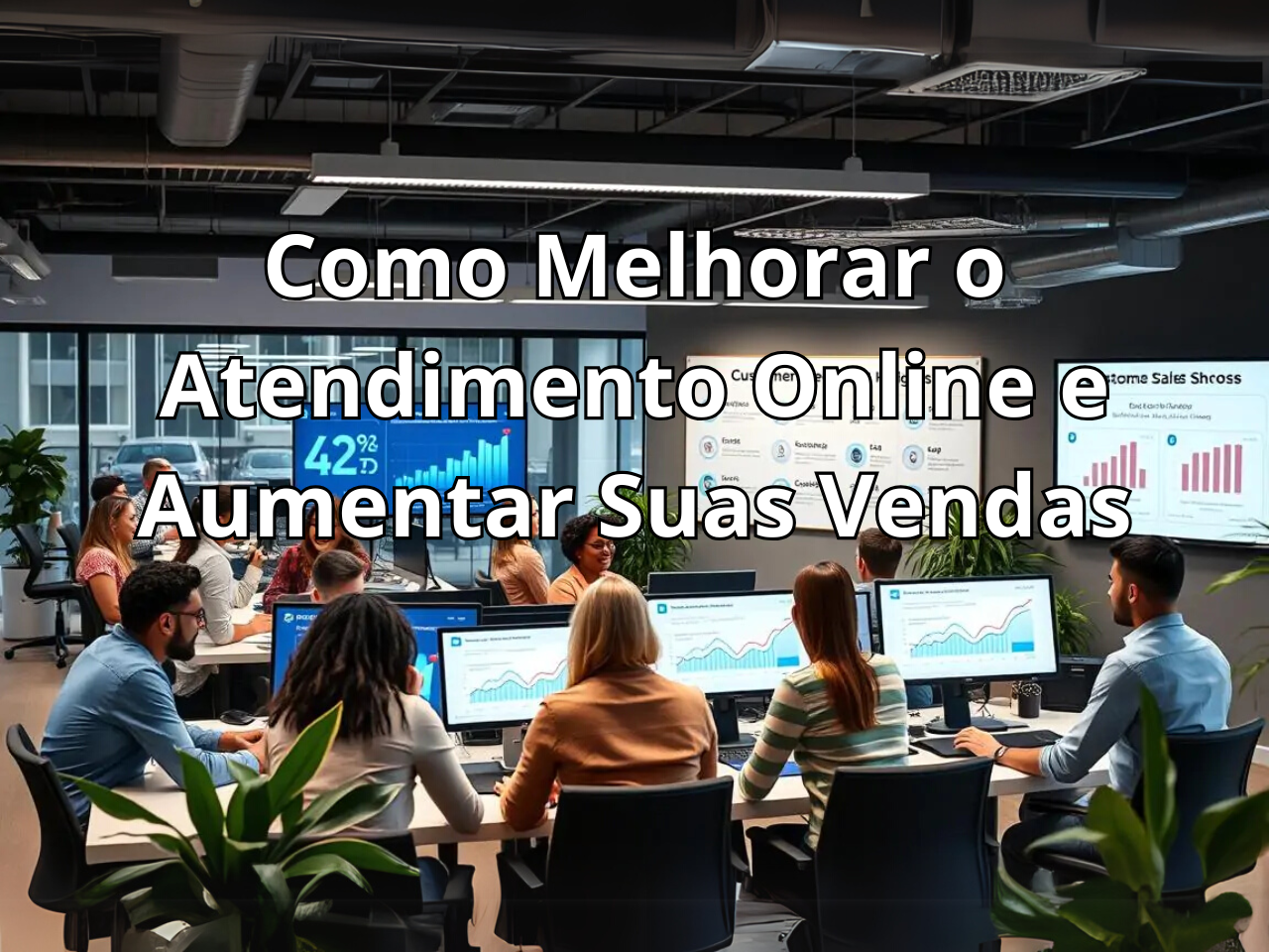 como melhorar o atendimento online