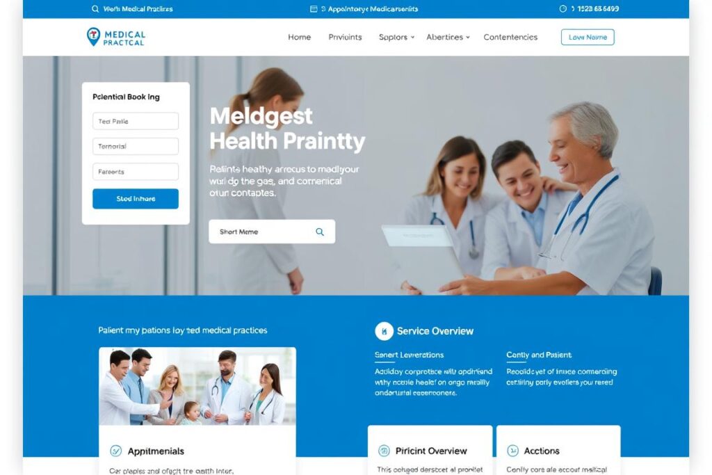 Elementos Essenciais de Sites Médicos