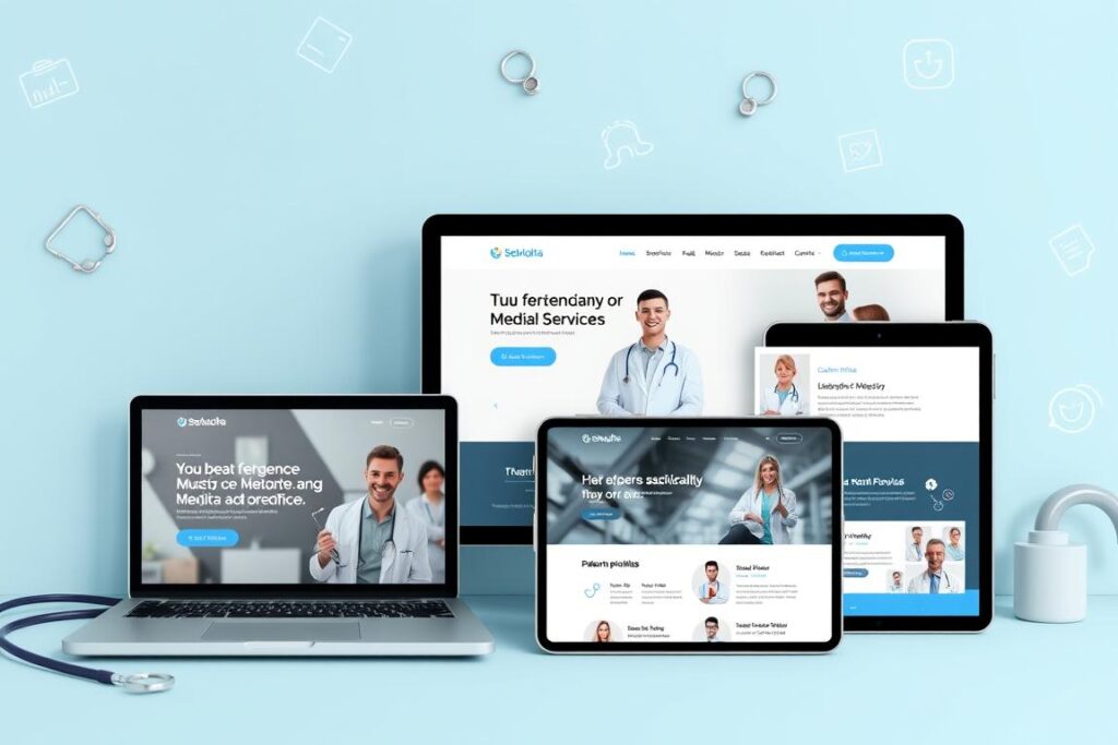 site responsivo para consultórios