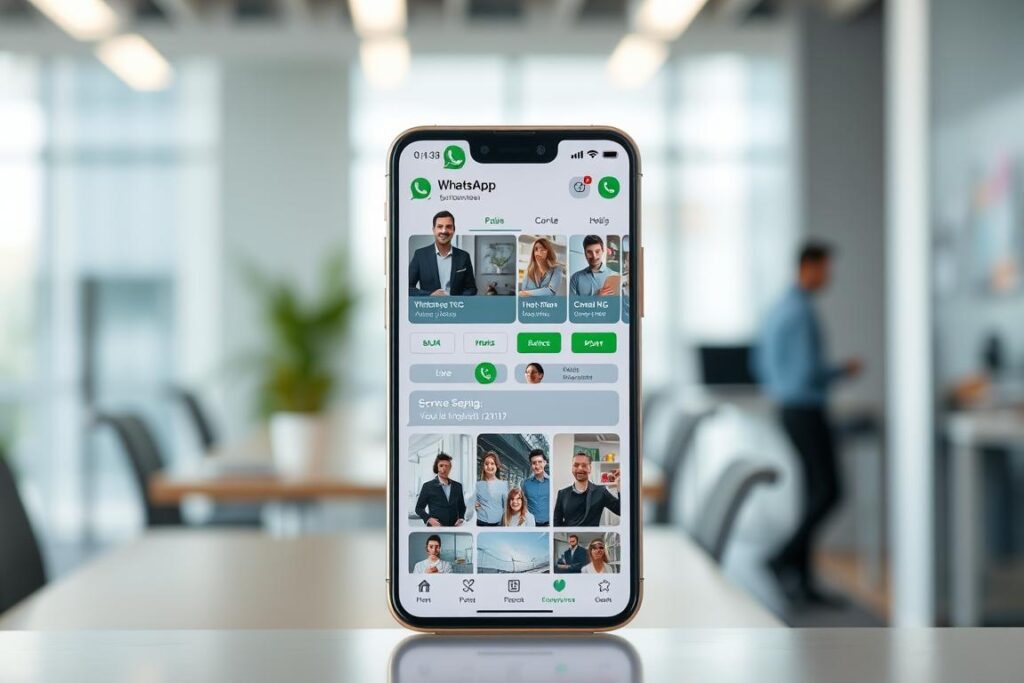 whatsapp business perfil